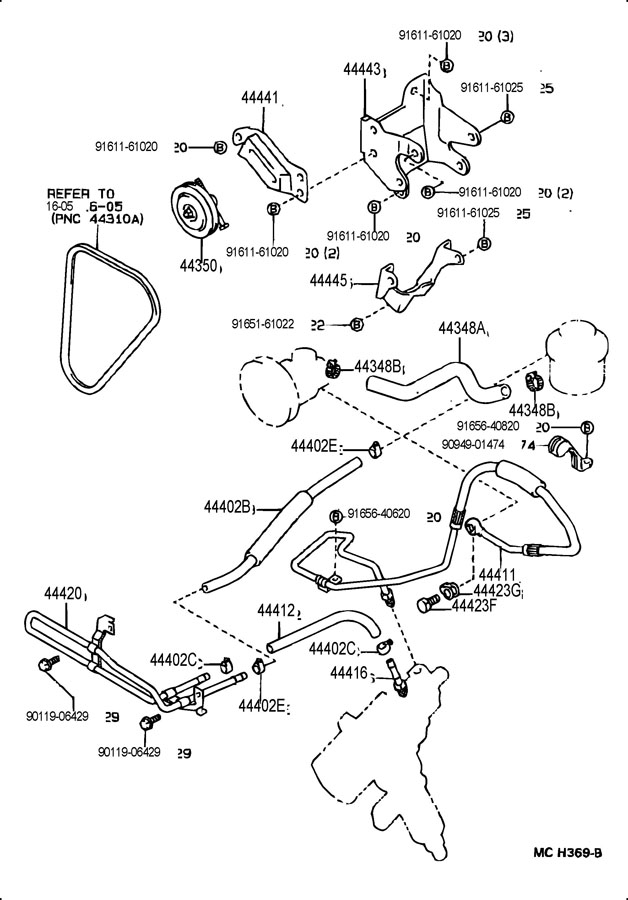 92 Toyota 4runner Power Steering Diagram I Blew A Seal On Th