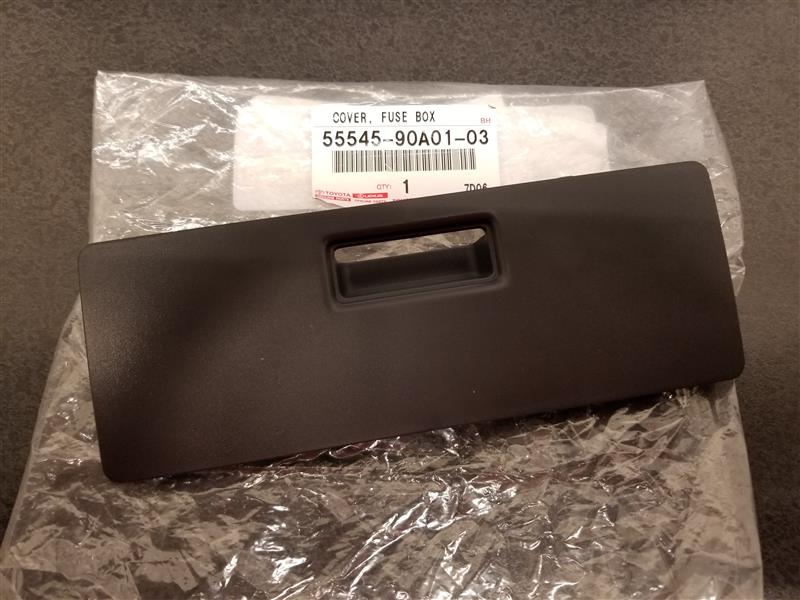 TOYOTA LAND CRUISER Cover, Fuse Box Open - 5554590A0103 | Toyota Parts
