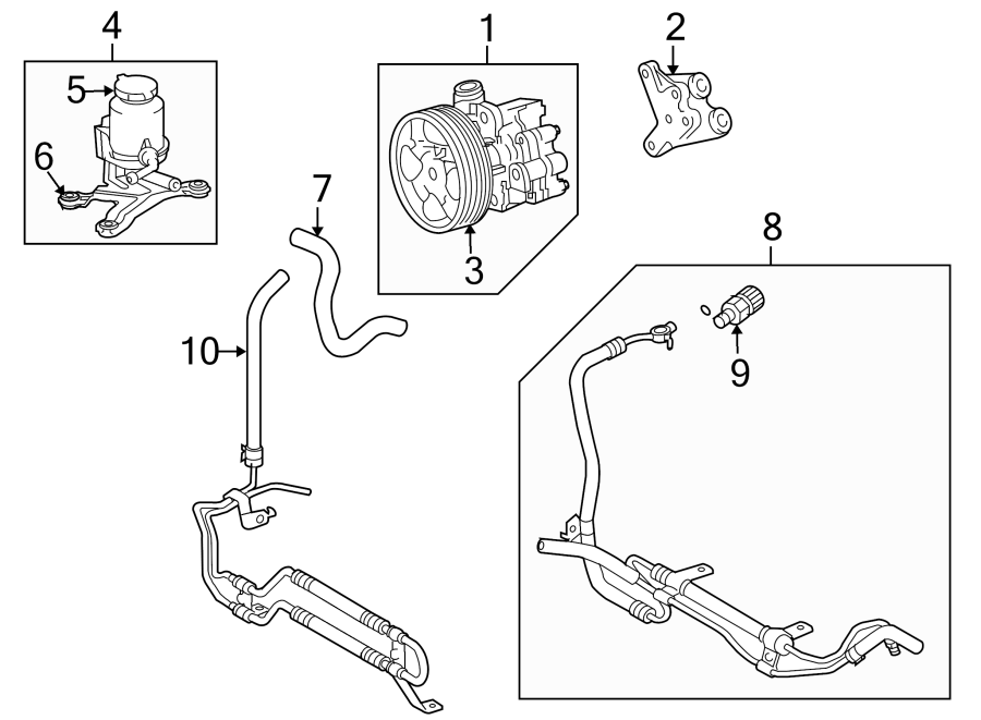 2006 Tundra Power Steering System Diagram