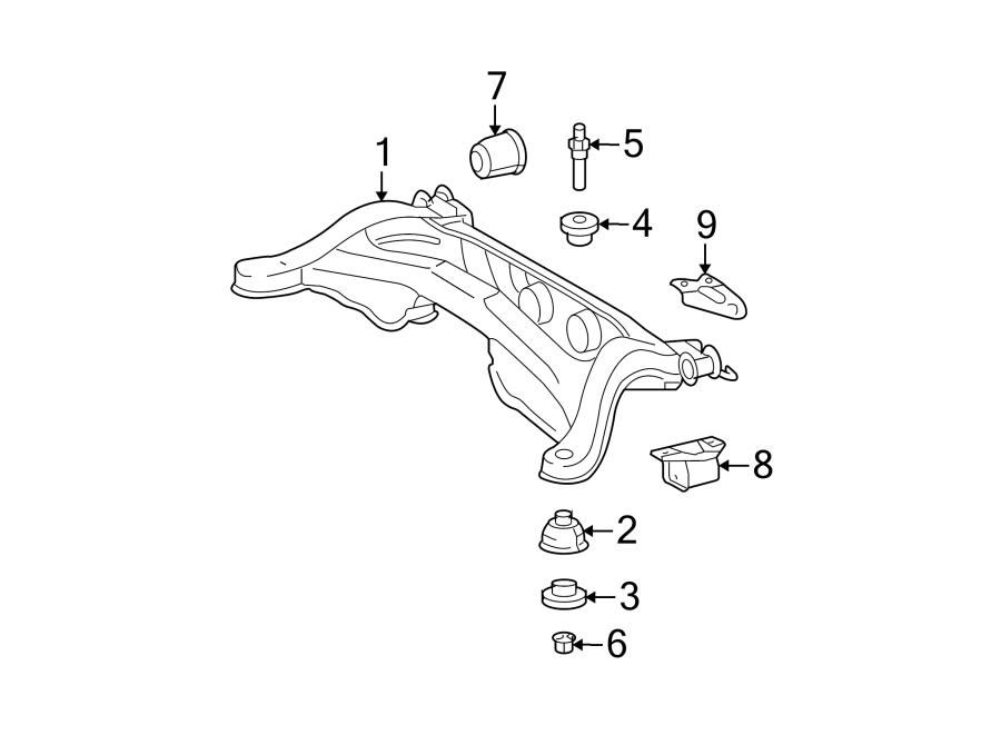 Toyota Highlander Suspension Diagram