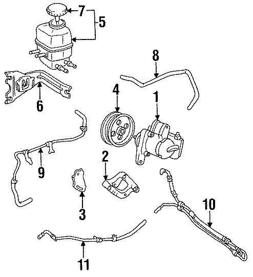 Toyota Camry Power Steering Diagram