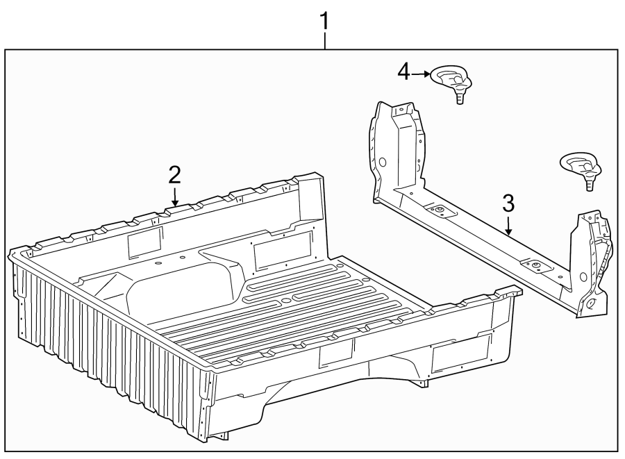 2005 Tacoma Truck Bed Diagram