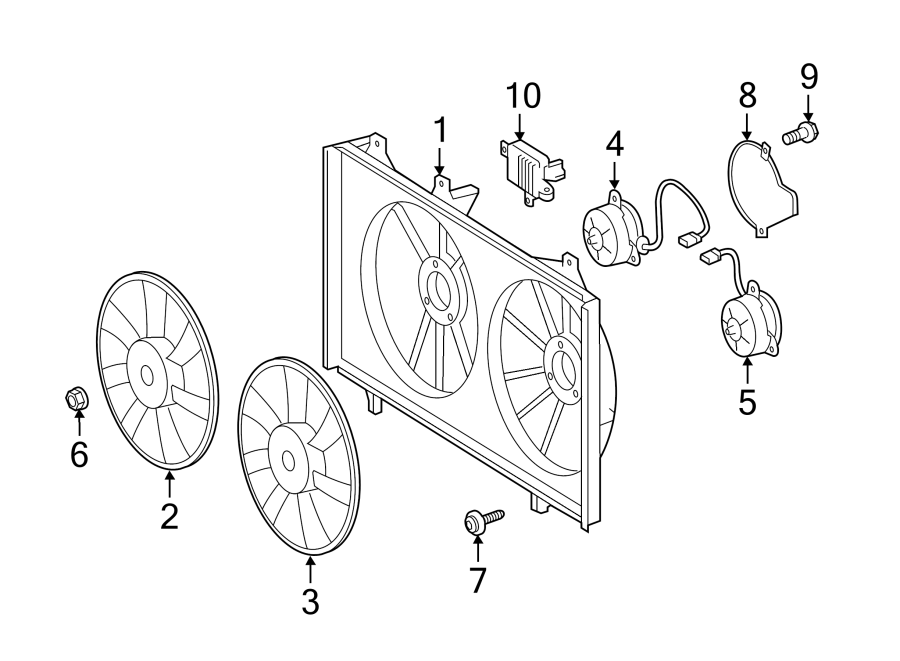 163630V150 - TOYOTA Engine Cooling Fan Motor | Toyota Parts Overstock