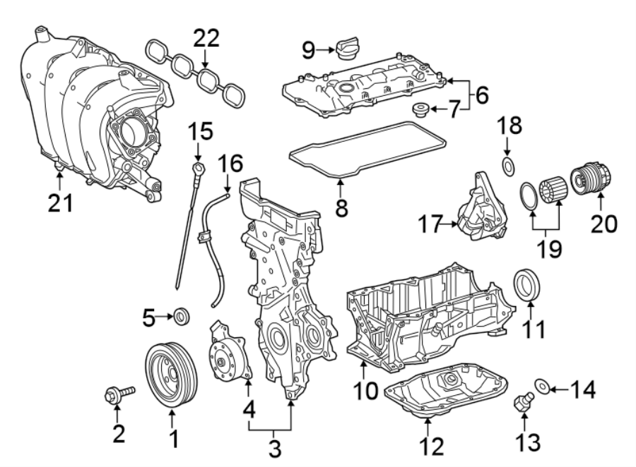 TOYOTA Corolla iM Engine Oil Filter - 90915YZZN1 | Toyota Parts ...