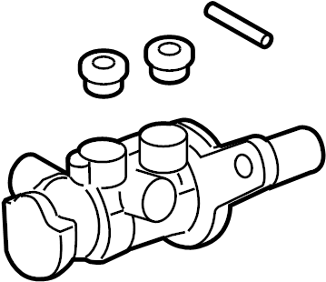 TOYOTA SIENNA Brake Master Cylinder. CYLINDER SUB - ASSEMBLY, B ...