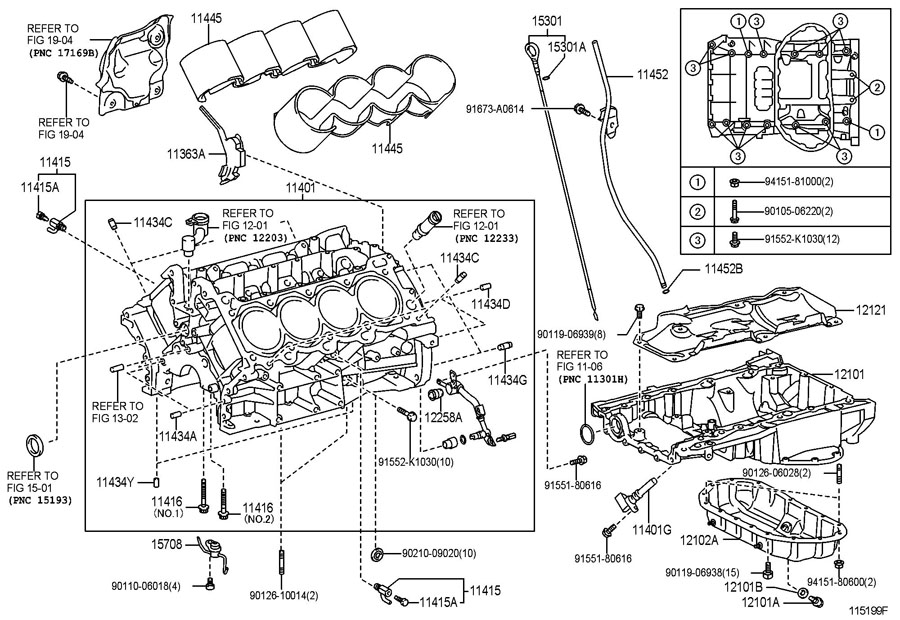 1996 TOYOTA PREVIA Crankshaft. Sensor. Position. Crank positi. Engine ...