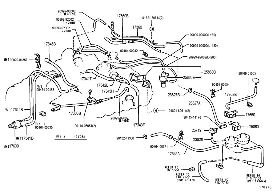 1763070010 - TOYOTA Valve assembly, air control. Included with: part is ...