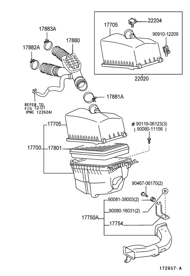 Toyota Sienna Valve, Switching. Valve, Vacuum Switch - 9091012209 