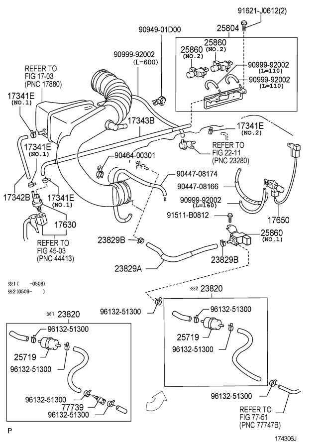 2571950040 - Toyota Vacuum Reservoir. 2.7 LITER | Toyota Parts ...