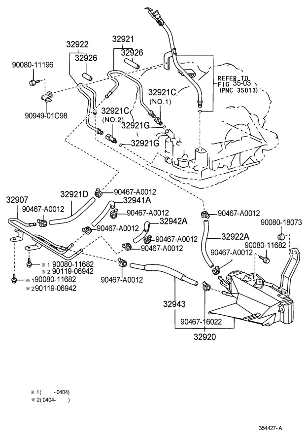 2001 TOYOTA TUNDRA Clamp. Hose - 90467A0012 | Toyota Parts Overstock ...