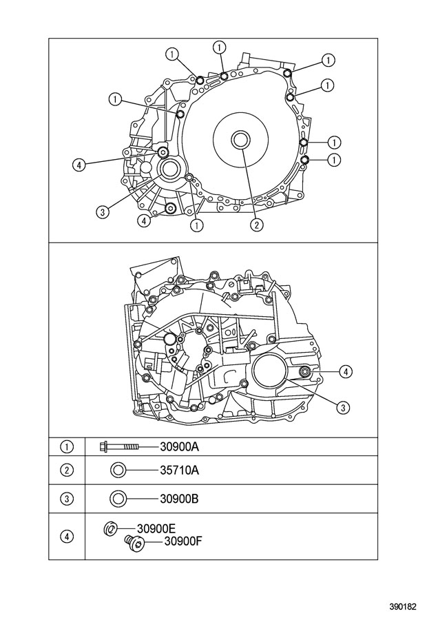 TOYOTA PRIUS Plug. Drain. TRANSMISSION 9034118016 Toyota Parts