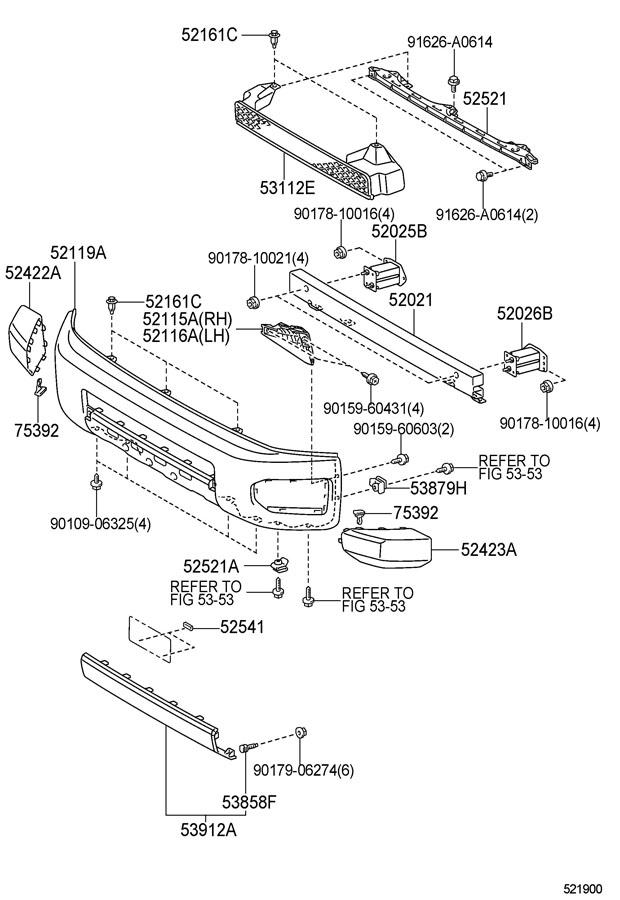 Toyota Fj Cruiser Parts List