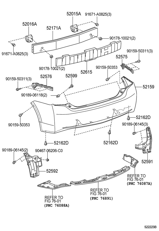 9018906145 - TOYOTA Grommet, screw | Toyota Parts Overstock, Lakeland FL