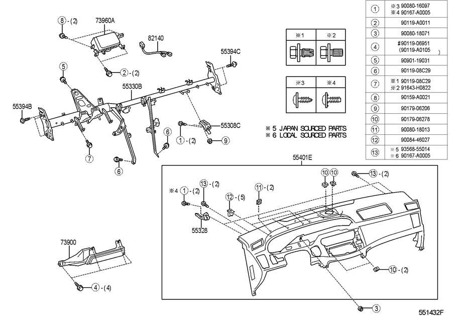 2007 Toyota Fj Parts