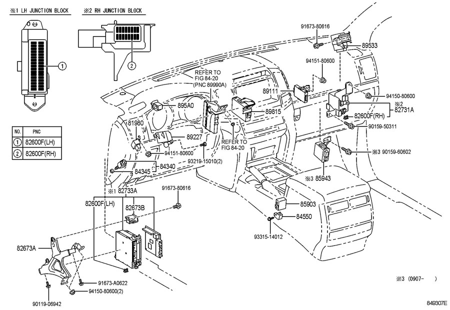 8198060110 - TOYOTA Hazard Warning Flasher | Toyota Parts Overstock