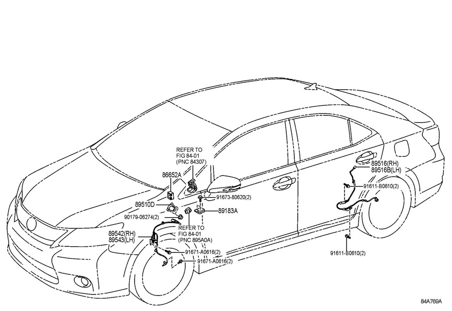 2005 Toyota Prius Parts Diagram