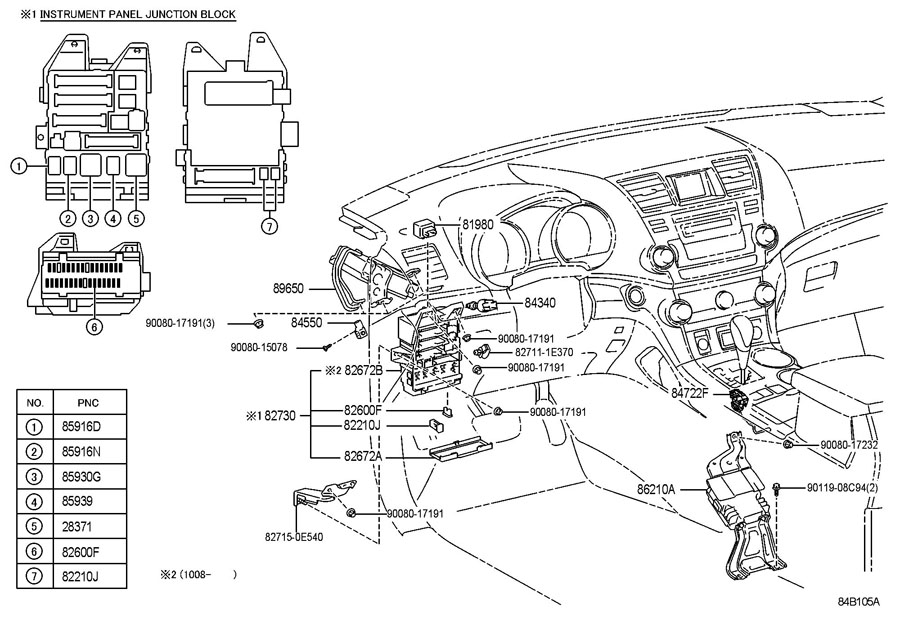 TOYOTA HIGHLANDER Power Steering Control Module. Control. COMPUTER ...