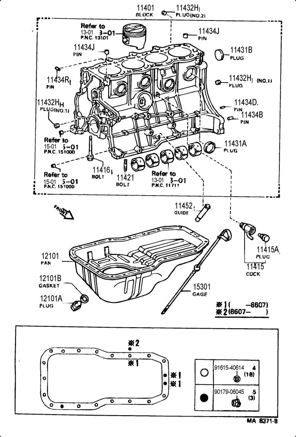 2014 TOYOTA Prius Plug-In Engine Expansion Plug - 9641144000 | Toyota ...