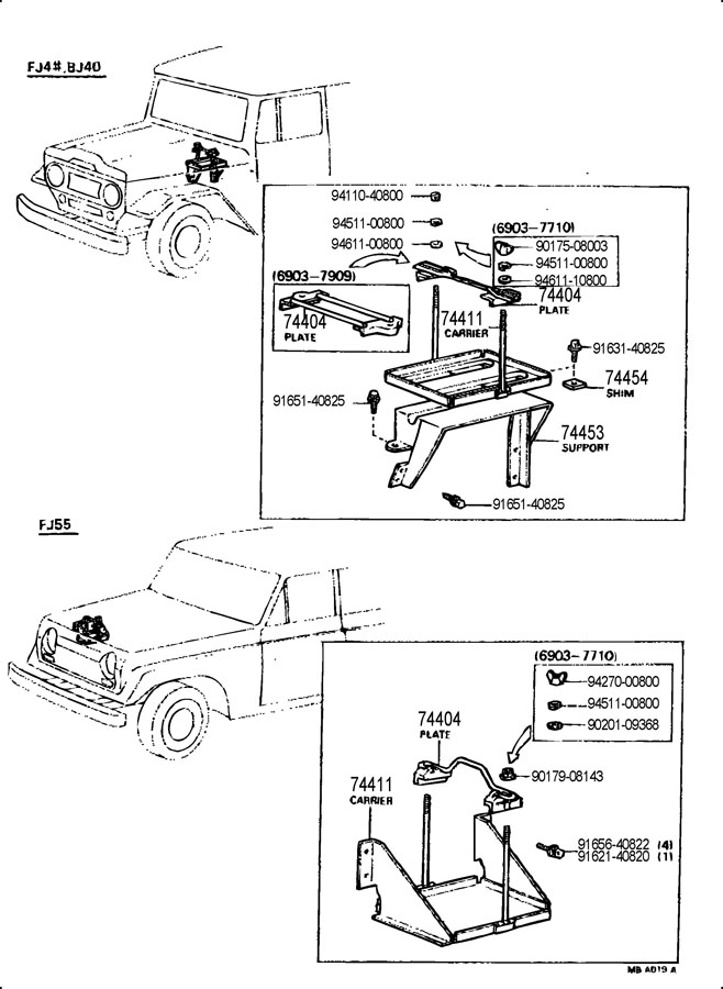 Toyota Land Cruiser Parts Catalog