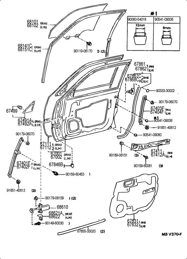 68620AA010 - toyota Check strap. Check, Door. (Front). !!DISCONTINUED ...