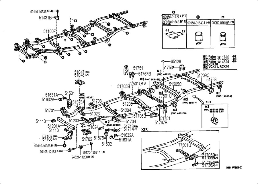 Расшифровка frame toyota