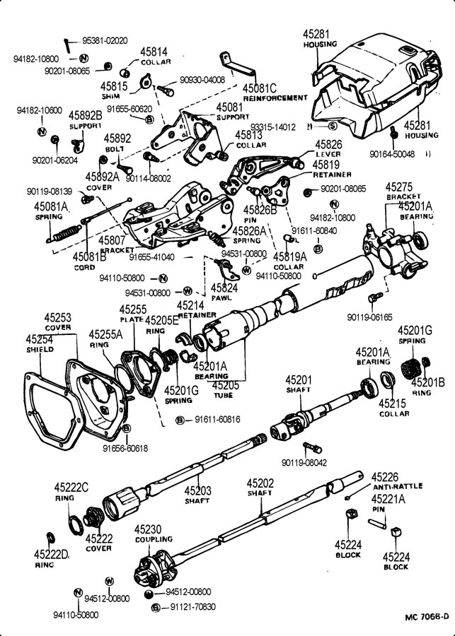 [DIAGRAM] 1992 Toyota Pickup Steering Diagram - MYDIAGRAM.ONLINE