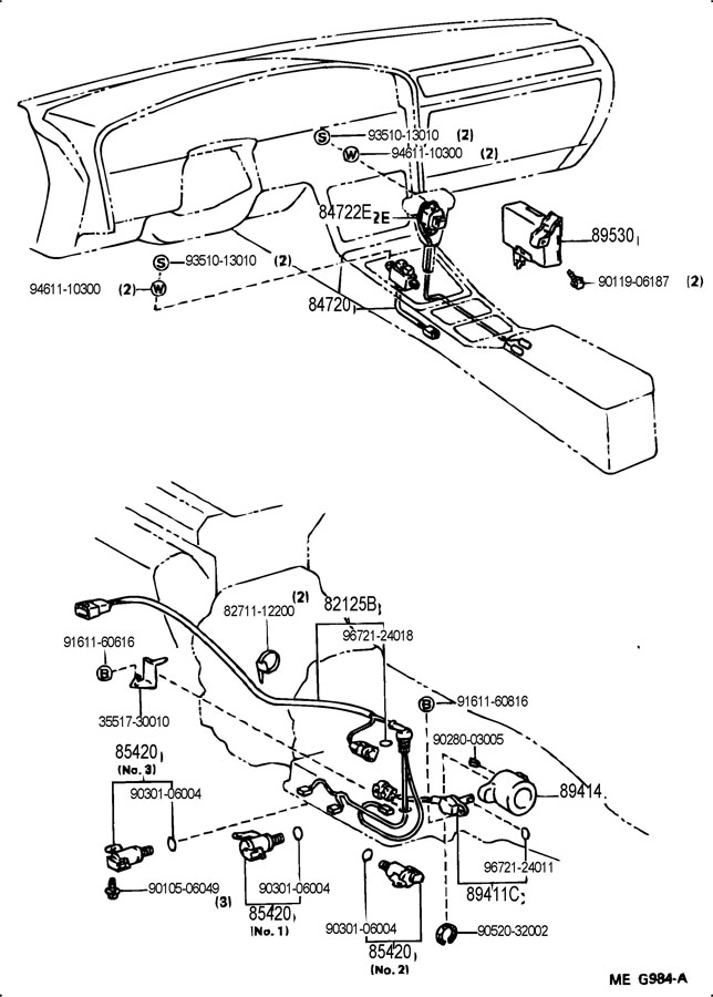 8542022080 - TOYOTA Automatic Transmission Control Solenoid. SOLENOID ...