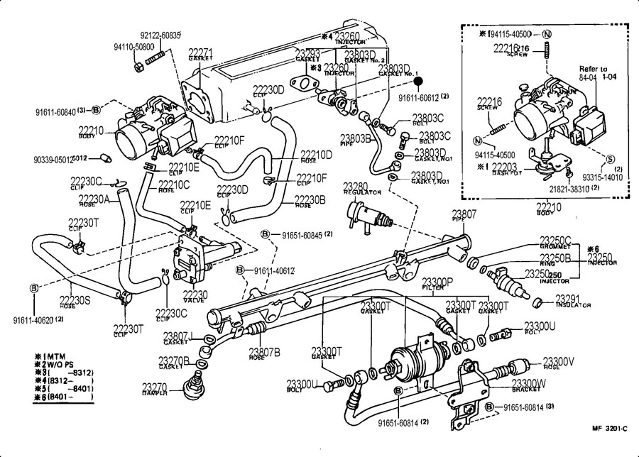 2390635010 - Toyota Hose sub - assembly, fuel | Toyota Parts Overstock ...