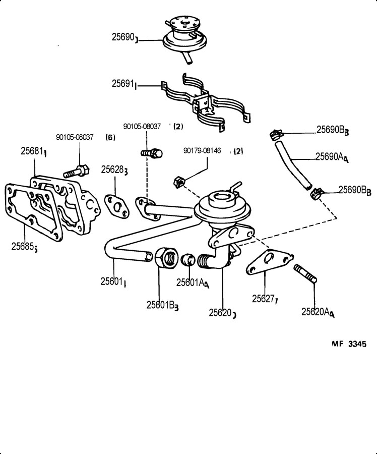 [DIAGRAM] 1995 Toyota Tercel Egr Diagram